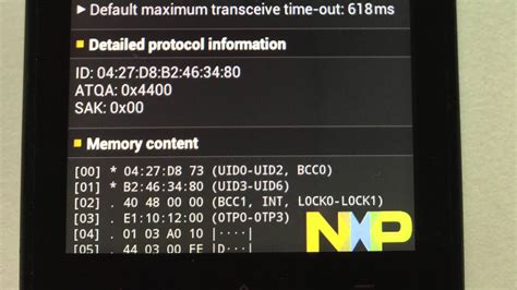 nfc new tag collected|nfc taginfo.